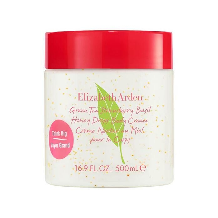 Green Tea Strawberry Basil Honey Drops Body Cream