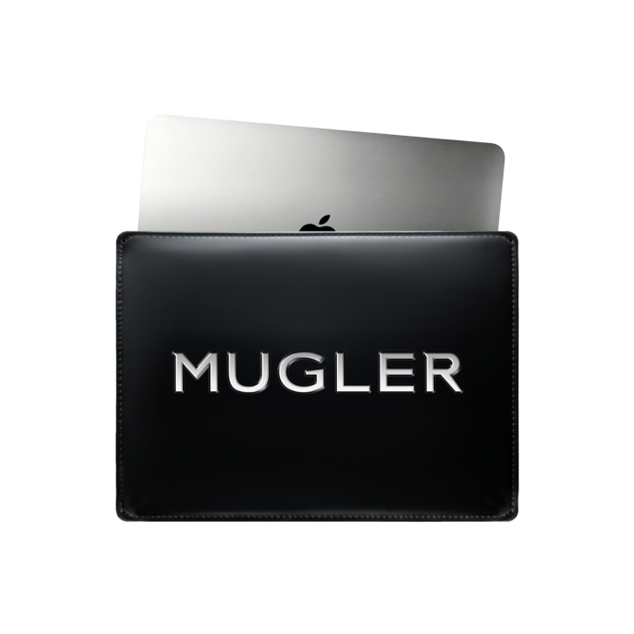 Mugler Laptop Case - gratis für Dich!
