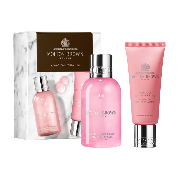 Delicious Rhubarb & Rose Hand Care Collection