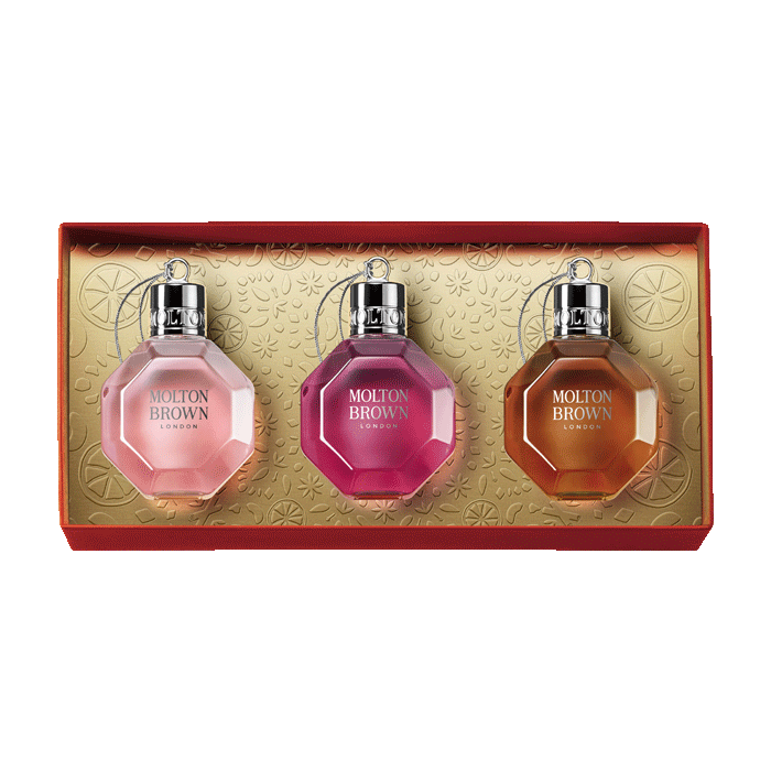 Festliche Bade- und Duschgel Kugeln Gift Set