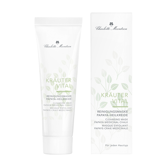 Kräutervital Reinigungsmaske Papaya-Heilkreide