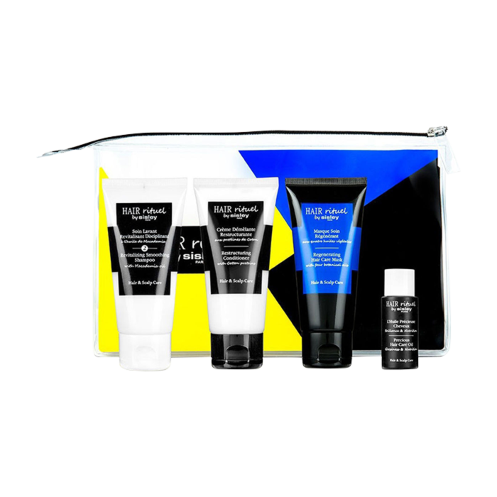 Disciplinant Set = Soin Lavant Revital.Disciplinant + Cr.Démêlante Restructurante + Masque Soin Régénérant + L'Huile Précieuse Cheveux