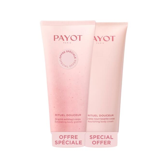 Rituel Doucer Körper Duo = Gommage Quarz 200 ml + Creme Nourrissante 200 ml