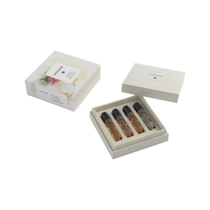 Secret Garden Disc. Set = Love Delight EdP Spr. 5ml + Lilac Love EdP Spr. 5ml + Blossom Love EdP Spr. 5ml + Love Tuberose EdP Spr. 5ml