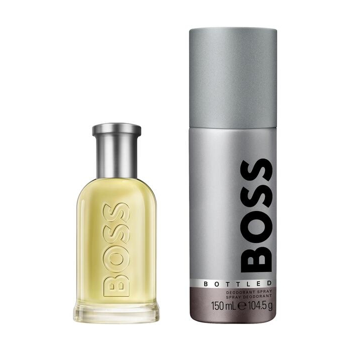 Set Boss Bottled EDT 50ml + Deospray 150ml