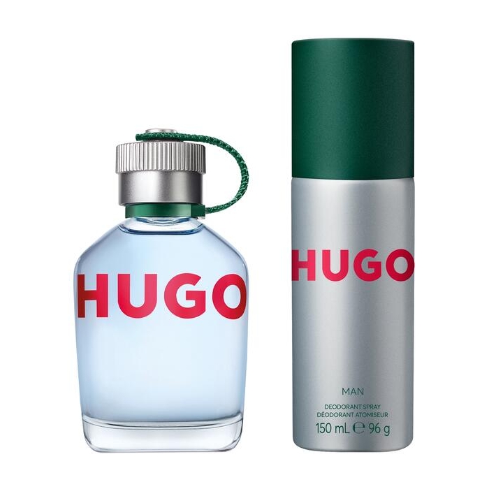 Set Hugo Man EDT 75ml + Deospray 150ml