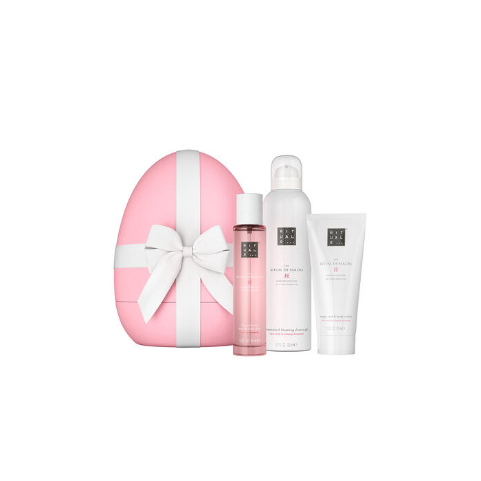 The Ritual of Sakura Easter Giftset = Body Cream + Hair & Body Mist +  Shower Foam [Rituals] » Für 34,90 € online kaufen