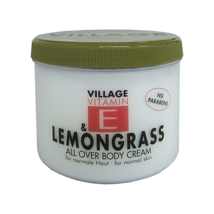 Vitamin E Lemongrass Body Cream