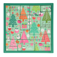 ZMILE cosmetics Beauty Adventskalender 2024 Puzzle 'Pinetrees'