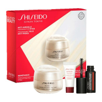 Benefiance Set = Wrinkle Smooth. Eye Cream 15 ml + UTM Powder Infus.Concentrate. 5 ml + Controlled Chaos Mini Mascara Black