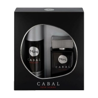 Cabal pour Homme Set = Eau de Toilette 75 ml + Deodorant Spray 15 ml