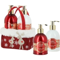 Cream Soap & Hand Lotion Red 2x250ml