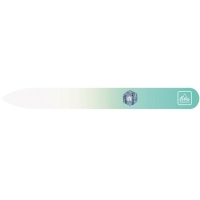 Glasfeile 9 cm / Köcher Grün