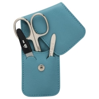 Erbe-Manicure Taschenetui Meerblau