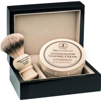 Gift Box = Sandalwood Shaving Cream + Shaving Brush