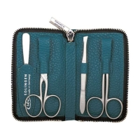 Inox Reißverschluß-Etui Petrol