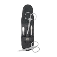 Inox Steck-Etui Schwarz