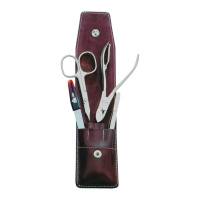 Maniküre-Steck-Etui Antik, vernickelt