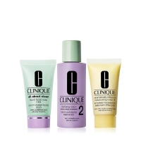 Mini Step Skin 2 Kits 3  = All About Clean Facial Soap 30 ml + Clarifying Lotion 2 Twice a Day Exf. 60 ml + Dram.Diff.Moisturizing Lotion 30 ml