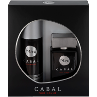 Cabal pour Homme Set = E.d.T. Nat. Spray 75 ml + Deodorant Spray 15 ml