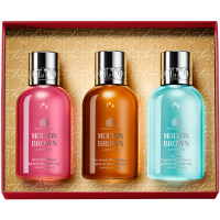 Spicy & Aromatic Body Care 100 ml Bath & Shower Gel Collection = Fiery Pink Pepper + Re-Charge Black Pepper + Coastal Cypress & Sea Fennel