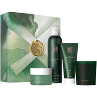 The Ritual of Jing - Medium Gift Set = Body Scrub 125 g + Body Cream 100 ml + Foaming Shower Gel 200 ml + Scented Candle 140 g