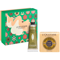 Verbene Mini-Geschenkset Xmas 23 = Verbene Handcreme 30 ml + Shea Verbene Seife 50 g