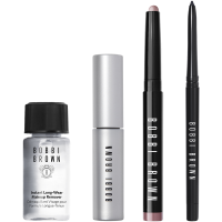 Long on Eyes Set = Perfectly Defined Gel Eyeliner 0,35 g + Mini Mascara 3 ml + Long-Wear Cream Shadow Stick 1,6 g + Makeup Remover 30 ml