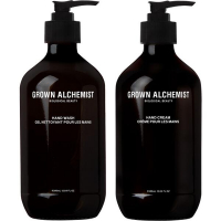 Amber Glass Bottle Hand Care Kit = 2 x 380 ml (Hand Wash + Hand Cream)