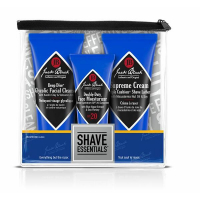 Shave Essentials Set = Supreme Cream Triple Cushion Shave Lather 73 g + Double-Duty Face Moist. SPF 20 44 ml + Deep Dive Glycolic Facial Cleanser 85 g