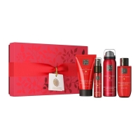 The Ritual of Ayurveda Small Gift Set 2024 =  Hair & Body Mist 20 ml + Shower Oil 75 ml +  Body Cream 70 ml + Foaming Shower Gel 50 ml