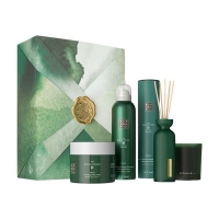 The Ritual of Jing - Large Gift Set = Body Cream 200 ml + Foaming Shower Gel 200 ml + Mini Fragrance Sticks 70 ml + Scented Candle 140 g