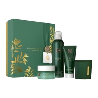 The Ritual of Jing Medium Gift Set 2024 =  Body Cream 100 ml +Candle 140g +Body Scrub 125 g +oaming Shower Gel 200 ml
