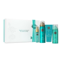 The Ritual of Karma Small Gift Set=Hair & Body Mist 20ml, Body Cream 70ml, Foaming Shower Gel 50ml, Body Lotion Mousse 50ml