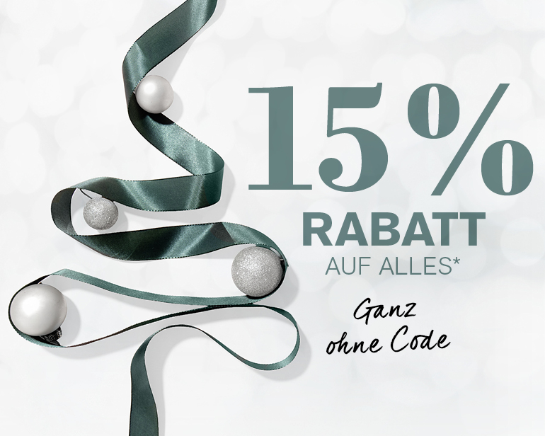 15 % Rabattaktion | Dezember | 12.12. bis 14.12.25