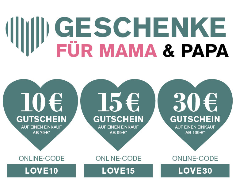 Couponaktion Muttertag & Vatertag