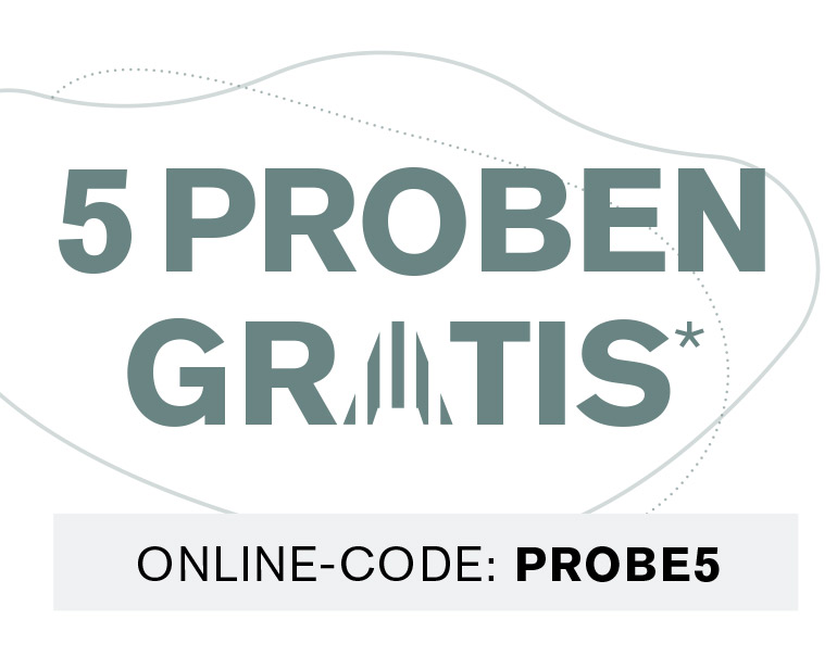 5 Gratis-Proben - PROBE5