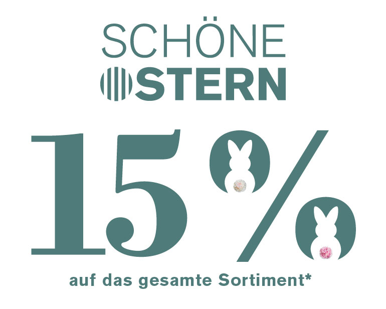 April | 15 % Osteraktion | 02.04. bis 06.04.26 | Homepage Banner